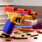 STEM Building Block Gun Automatic Ejection Soft Bullet Toy DIY Construction Set For Kids Teens 3