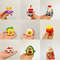 Mini Food Building Blocks  Cute DIY Micro Bricks Set  Burger Fries Ice Cream Cake  More 1