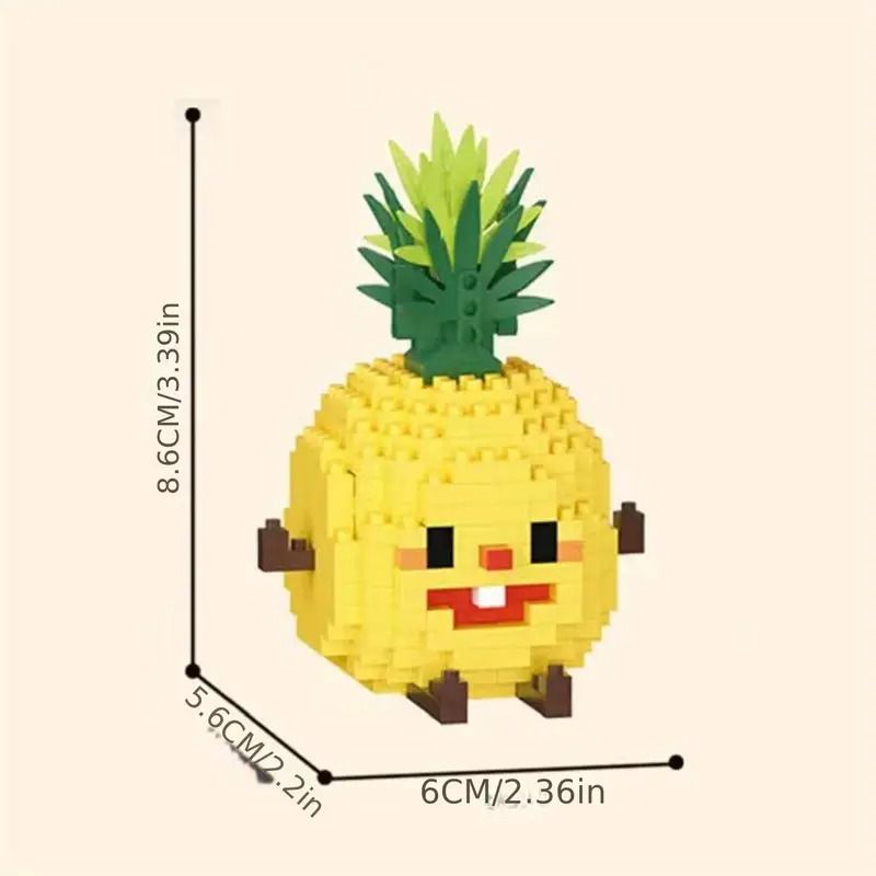 Mini Food Building Blocks  Cute DIY Micro Bricks Set  Burger Fries Ice Cream Cake  More 3