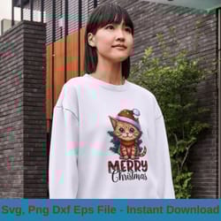 Merry Christmas T-Shirt PNG File