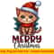 Merry Christmas TShirt PNG File 3