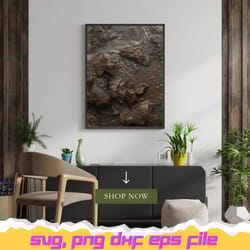 organic mud texture wall art abstract earthy digital download | neutral minimalist home decor