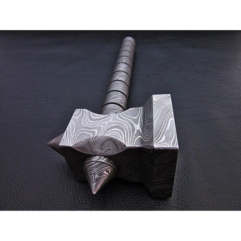 Custom Handmade Damascus Steel Hammer Beautiful Birthday Giftdad Gifts 1