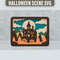 Halloween Scene 3D SVG Multilayered Cut 8 0