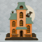 Halloween House SVG Laser Cut Paper Craft 15 0