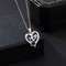 Personalized Flower Moms Heart Microcarved Name  Photo Projection Necklace Mothers Day Gift Birthda
