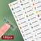 Waterproof Kids Name Labels Customized Transparent Stickers Multilingual Decals For Notebooks And D 8