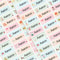 Custom Animal Name Tags For Kids Personalized Waterproof Hebrew Stickers Transparent Multilingual D 5