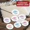 Elegant Floral Address Labels Custom Waterproof Envelope Stickers Personalized Stationery Gift For 0