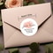 Elegant Floral Address Labels Custom Waterproof Envelope Stickers Personalized Stationery Gift For 1