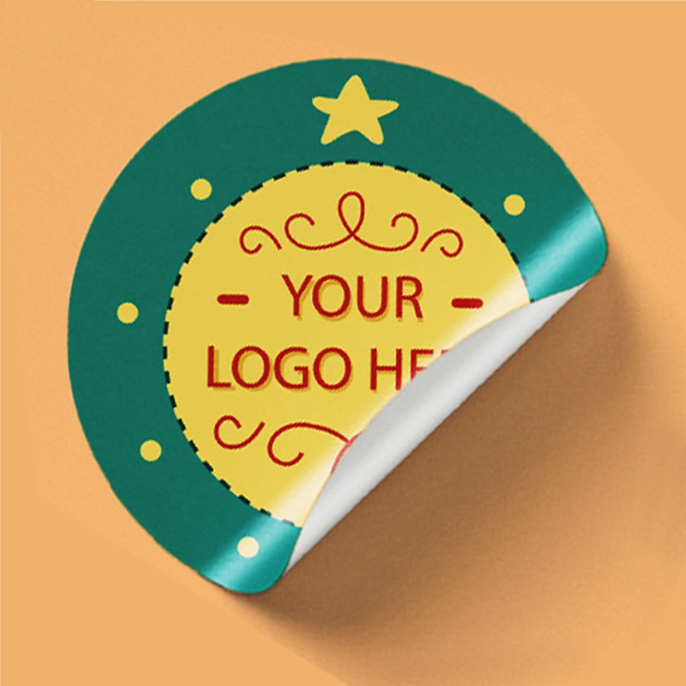 Personalized Stickers, Custom Photo Logo Labels, Premium Stickers for Events, Weddings, Branding, Party Favors