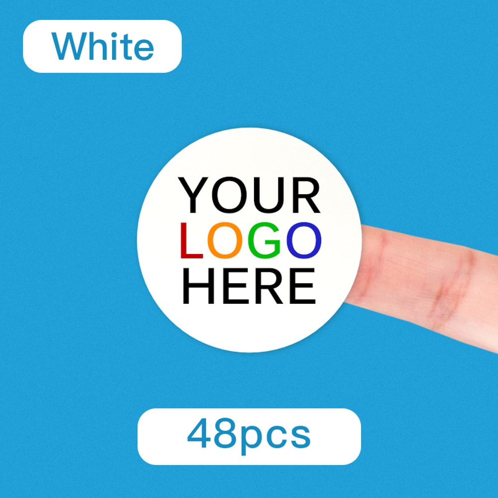 Personalized Stickers, Custom Photo Logo Labels, Premium Stickers for Events, Weddings, Branding, Party Favors