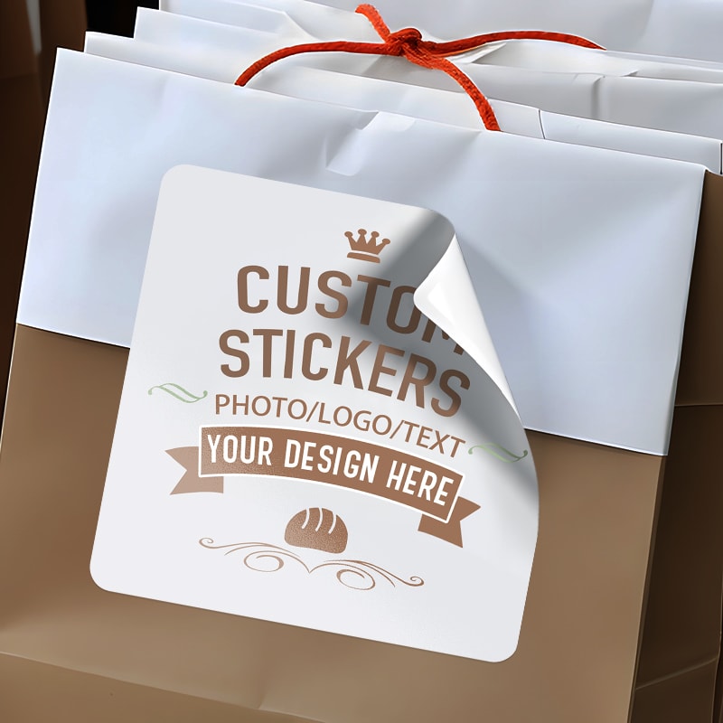 Design Your Own Labels, Custom Stickers for Retail Packaging, Branding and Events, Ideal for Wedding Decor, Travel Mugs