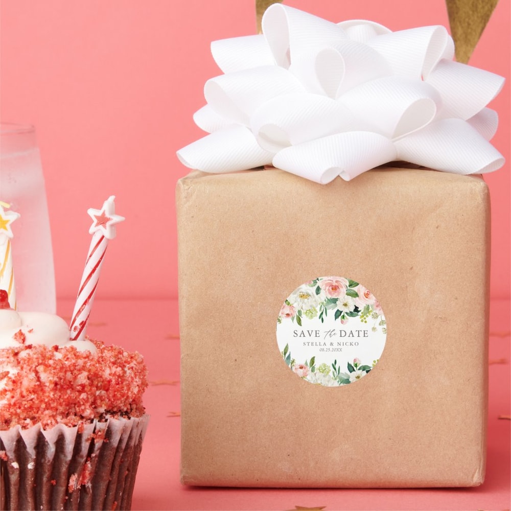 Personalized Waterproof Transparent Decals Elegant Wedding Seals DIY Party Decorations Anniversary 3