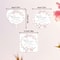Floral Gift Box Decorations Custom Wedding Labels Pearl Embellished Reusable Party Sealing Stickers 1