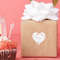 Floral Gift Box Decorations Custom Wedding Labels Pearl Embellished Reusable Party Sealing Stickers 3