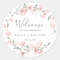 Floral Gift Box Decorations Custom Wedding Labels Pearl Embellished Reusable Party Sealing Stickers 5