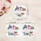 Floral Customized Wedding Labels Vinyl Stickers For Party Decorations Gift Box Decals DIY Craft Sup 1