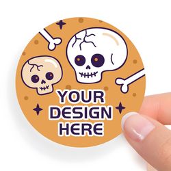 personalized logo stickers, custom photo decals, celebration stickers for birthdays, anniversaries, and corporate brandi