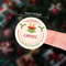 Circle Adhesive Christmas Labels Custom Merry Christmas Stickers Holiday Stickers For Christmas Gre 1