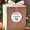 Circle Adhesive Christmas Labels Custom Merry Christmas Stickers Holiday Stickers For Christmas Gre 3