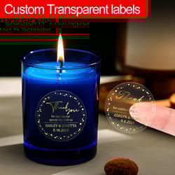 waterproof gold transparent personalized seals, packaging, envelopes, event souvenirs, creative decals for keepsakes
