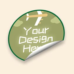 create logo or design decal, custom event branding stickers, personalized gift box labels, celebration and promotional d