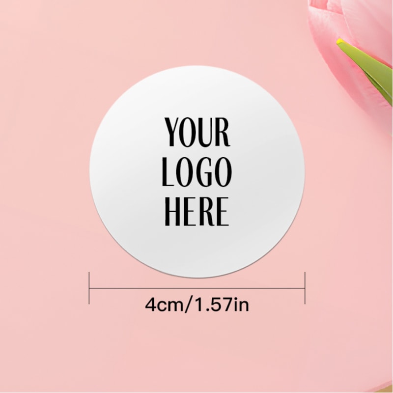 Thick Matte Photo Stickers, Personalized Logo Decals Special Shape Custom Labels for Retail Packaging, Wedding Keepsakes