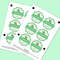 Personalized Waterproof Name Stickers For Kids Custom School Stationery Labels First Name Tag Decal 8
