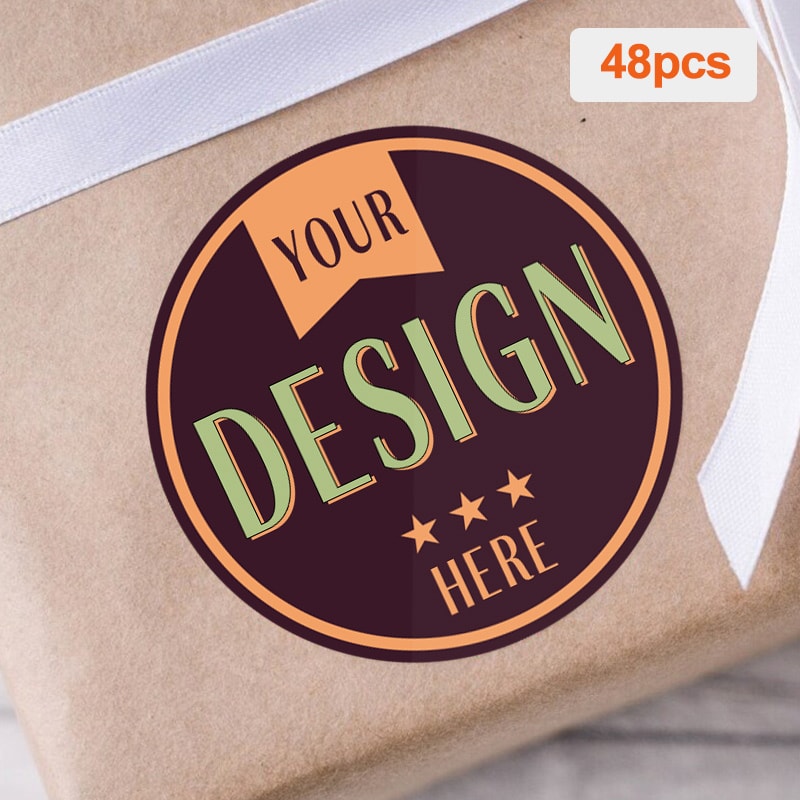 Tailored Name and Date Decals, Customized Your Stickers, Ideal for Weddings, Graduation Parties, Business Gift Packaging