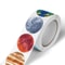 Planets Stickers Solar System Colored, Space Knowledge Learning, Stationery Label, Adorn Gifts for Phone