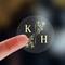 Gold Custom Transparent Wedding Seals, Waterproof Stickers for Gifts, Invitations, Modern Party Decor