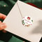 Christmas Round Stickers, Custom Personalized Name Tags, Family Kids Labels, Mom Party Decor, Gift Box, Envelopes, Holid