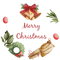 Christmas Round Stickers, Custom Personalized Name Tags, Family Kids Labels, Mom Party Decor, Gift Box, Envelopes, Holid