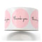 Pink Thank You Stickers, Mailing Labels, Company Giveaway Supplies, Birthday Party Favors, Festival Stickers