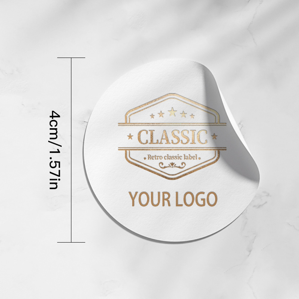 Matte Photo Brand Labels, Customized Eco-Friendly Stickers, Biodegradable Scratch-Resistant HD Printing