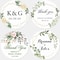 Custom Company Name Stickers, Personalized Round Label Sticker, Name and Date Sticker with Thank You Design for Gifts