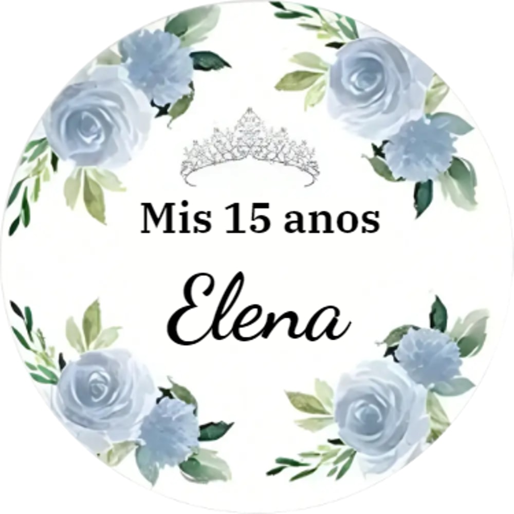 Custom Name Label Stickers, Personalized Round Circle, Date Thank You Stickers for Bridal Shower Party Favors