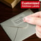 Waterproof Transparent Address Labels Customized Stickers For Envelopes Journaling Office And Schoo 0