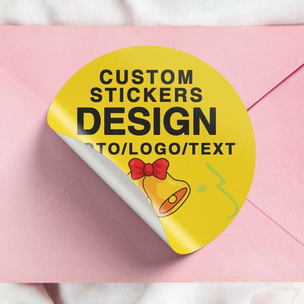 Print Customized Stickers, Matte, Logo & Photo Labels, Scratch-Proof, Waterproof for Retail Branding