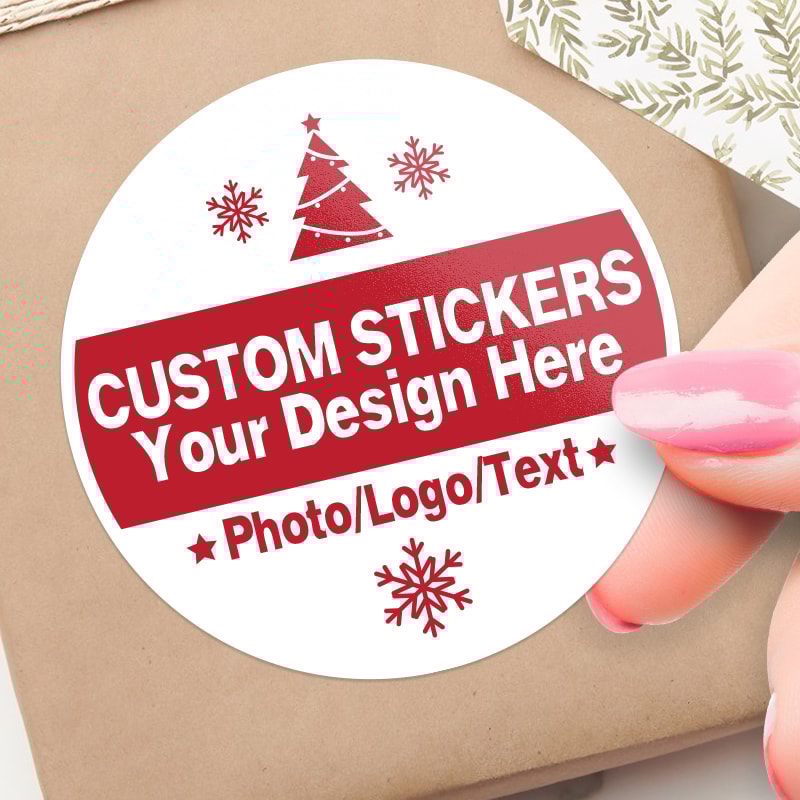Custom Photo & Logo Matte Decals, Tailor-Made Promotional Stickers, Scratch Water Resistant Military-Grade Finish
