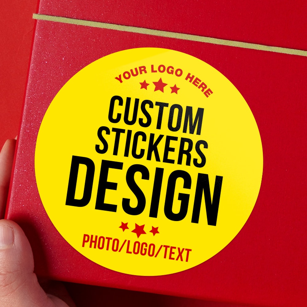 Custom Photo & Logo Matte Decals, Tailor-Made Promotional Stickers, Scratch Water Resistant Military-Grade Finish