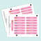 Title 2 WaterResistant Personalized Labels Name Stickers Customized Durable Matte Finish For Kids B 8