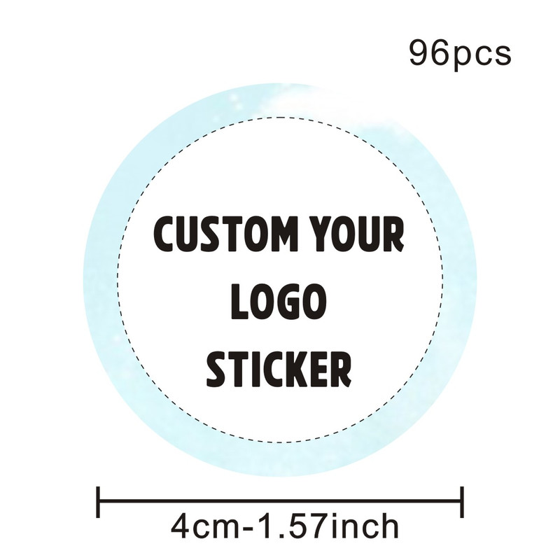 Custom LOGO Stickers White Label/Wedding Packaging sticker design Kraft baking your own name,THANK YOU labels