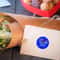 Self-Adhesive Holography Thank You Stickers, Waterproof Labels for Small Business Packaging