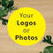 Personalize Stickers, Custom Logo Stickers for Wedding Birthday Baptism, Design Your Own Stickers