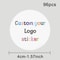 Custom Stickers Logo Thank You Labels Personalized Stickers Packaging Name Party Wedding Birthday Print Your Own Sticker