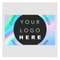 Waterproof Web Holograph Stickers, Custom Logo Name Labels, Candy Gift Box Seal Stickers for Birthday Party Favors