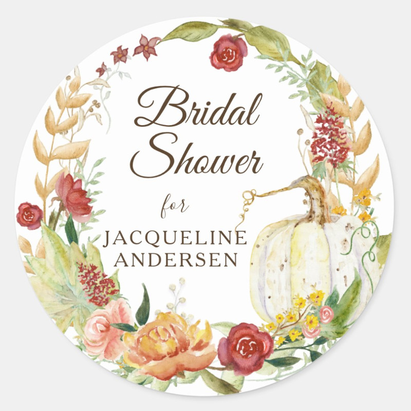Personalized Round Circle Label Stickers, 96Pcs Custom Name Date Thank You Stickers, Bridal Shower Party Favors