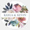 Personalized Round Circle Label Stickers, 96Pcs Custom Name Date Thank You Stickers, Bridal Shower Party Favors